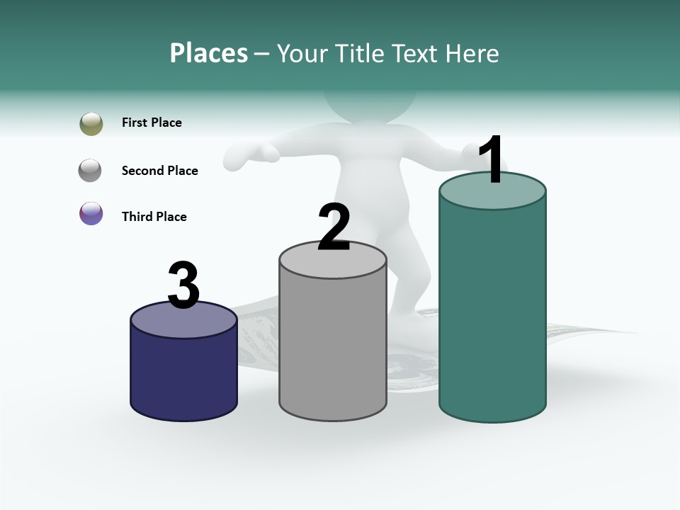 Men Wind Concept PowerPoint Template