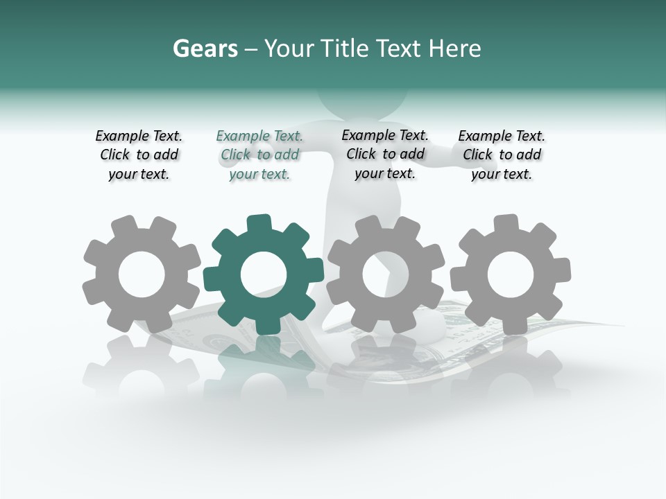 Men Wind Concept PowerPoint Template