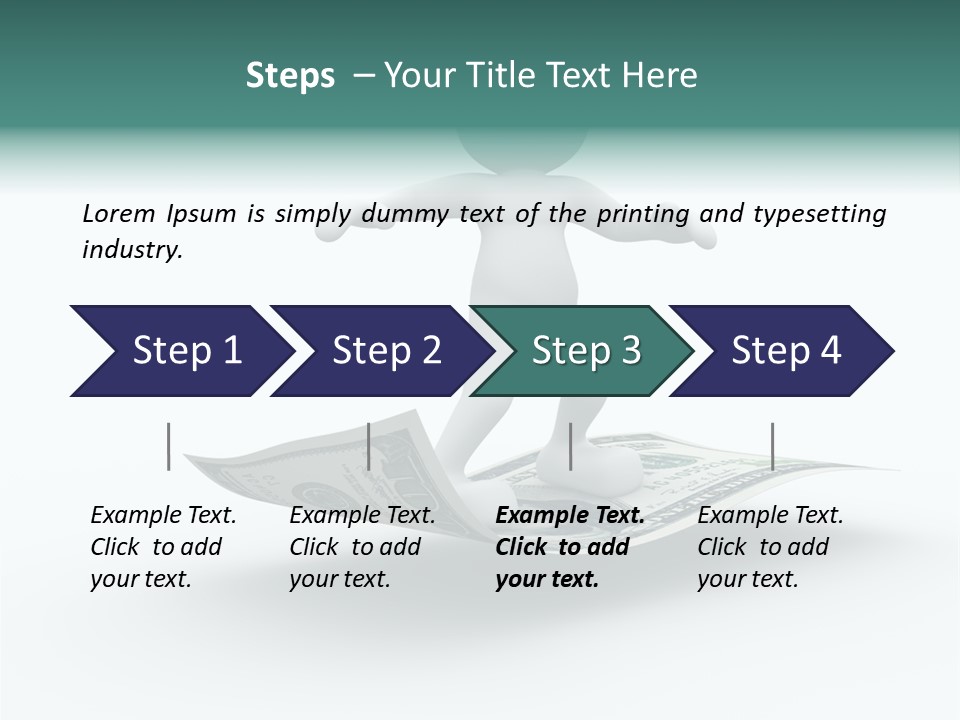Men Wind Concept PowerPoint Template