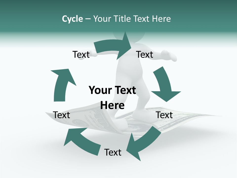 Men Wind Concept PowerPoint Template