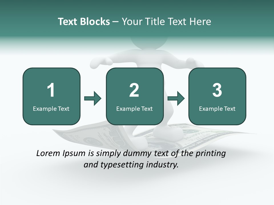 Men Wind Concept PowerPoint Template
