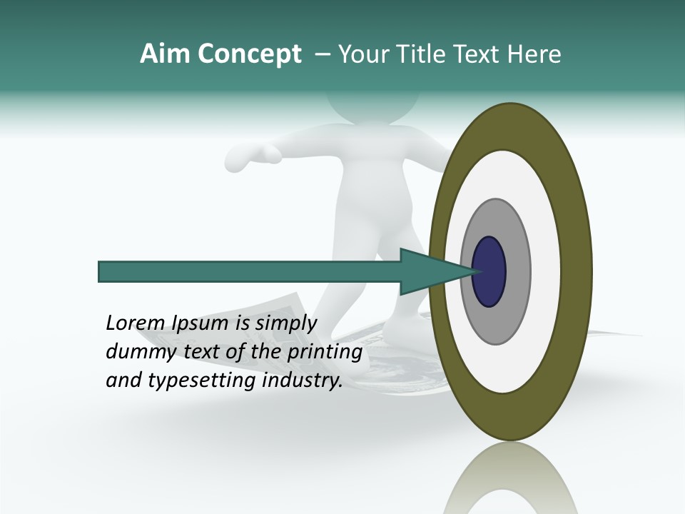 Men Wind Concept PowerPoint Template