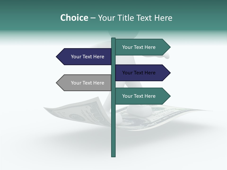 Men Wind Concept PowerPoint Template