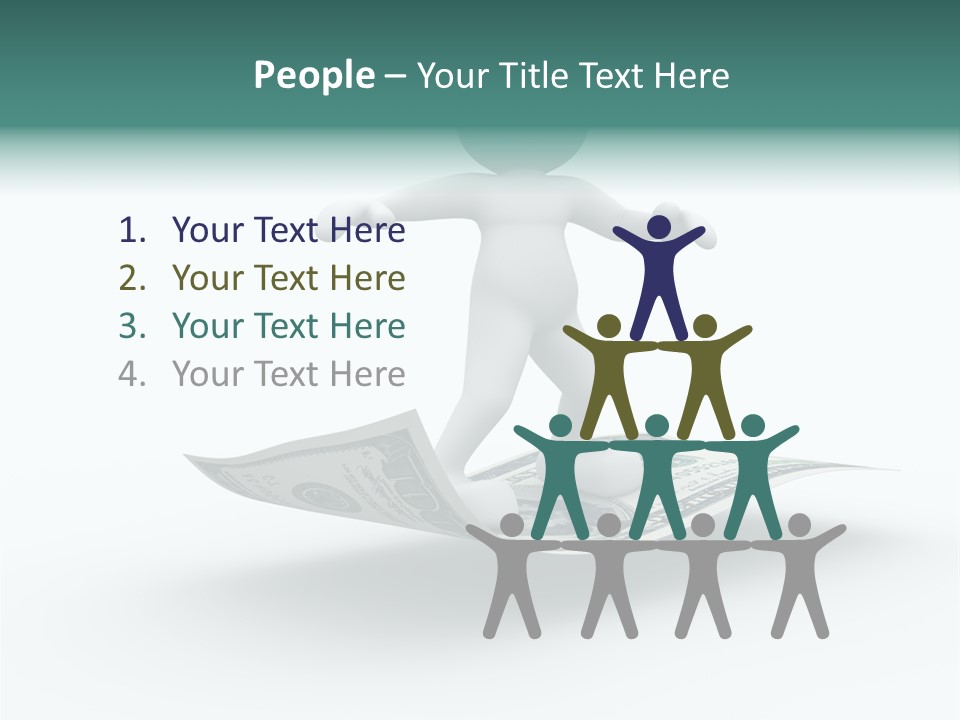 Men Wind Concept PowerPoint Template