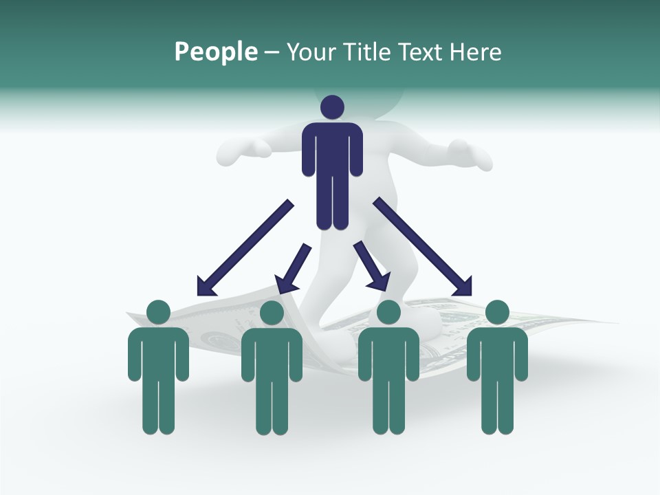 Men Wind Concept PowerPoint Template