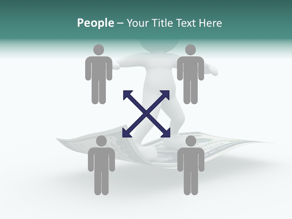 Men Wind Concept PowerPoint Template