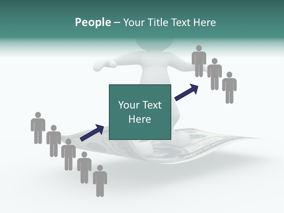 Men Wind Concept PowerPoint Template