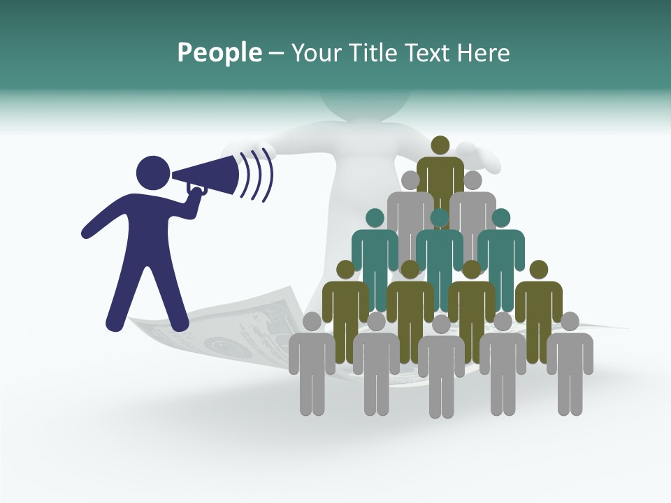 Men Wind Concept PowerPoint Template