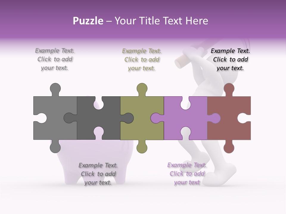 Urgent Piggybank Investment PowerPoint Template