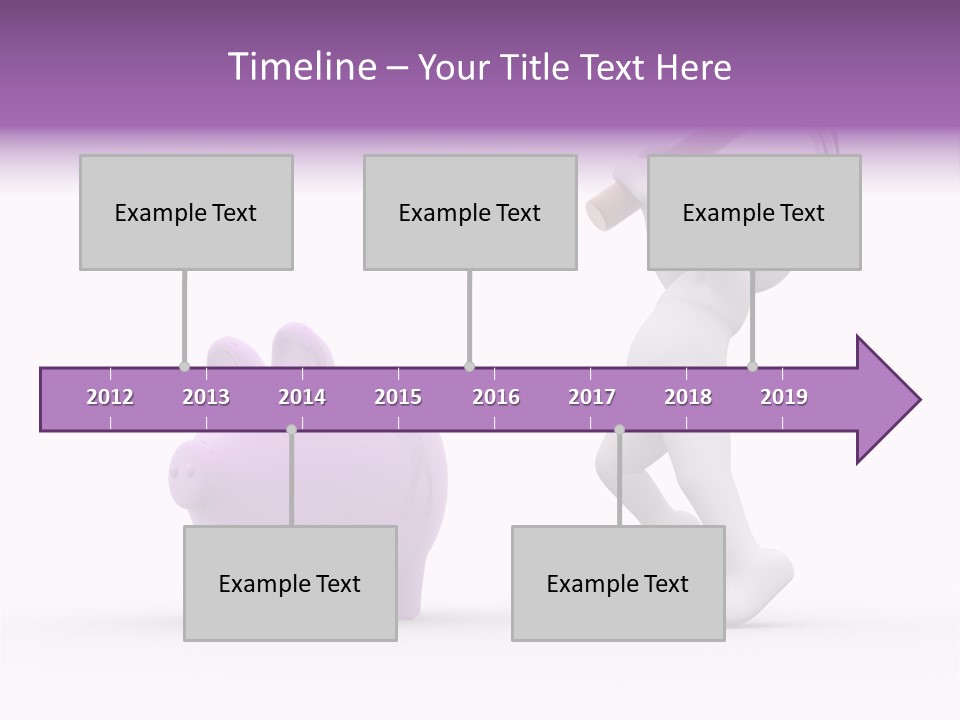 Urgent Piggybank Investment PowerPoint Template
