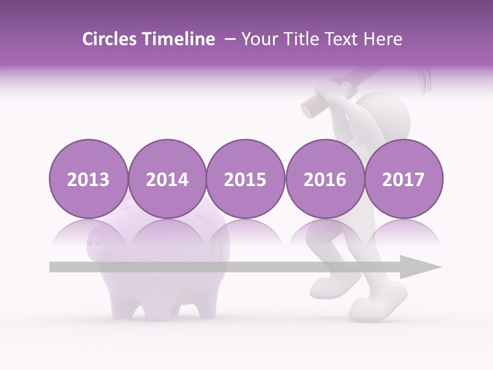 Urgent Piggybank Investment PowerPoint Template