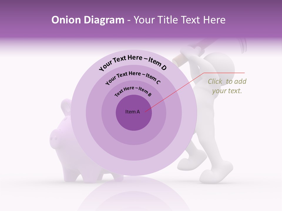 Urgent Piggybank Investment PowerPoint Template