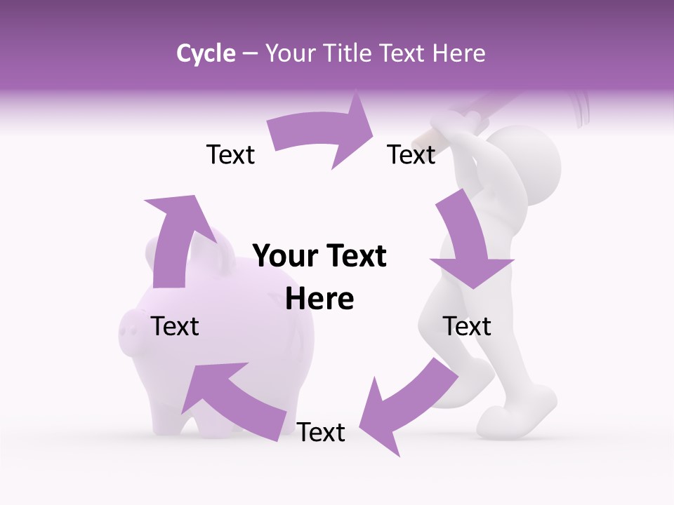 Urgent Piggybank Investment PowerPoint Template