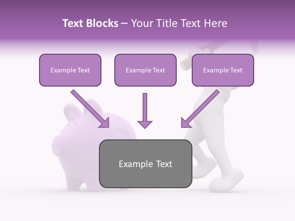 Urgent Piggybank Investment PowerPoint Template