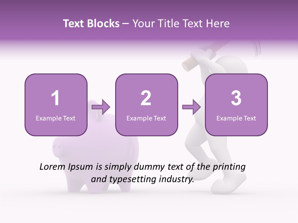 Urgent Piggybank Investment PowerPoint Template