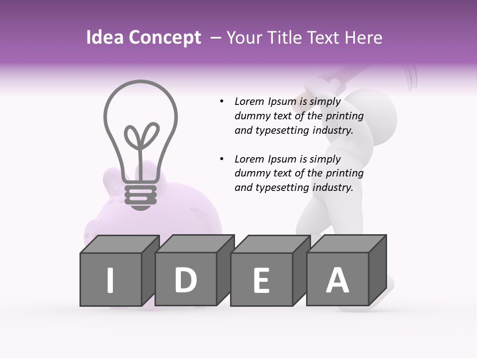 Urgent Piggybank Investment PowerPoint Template