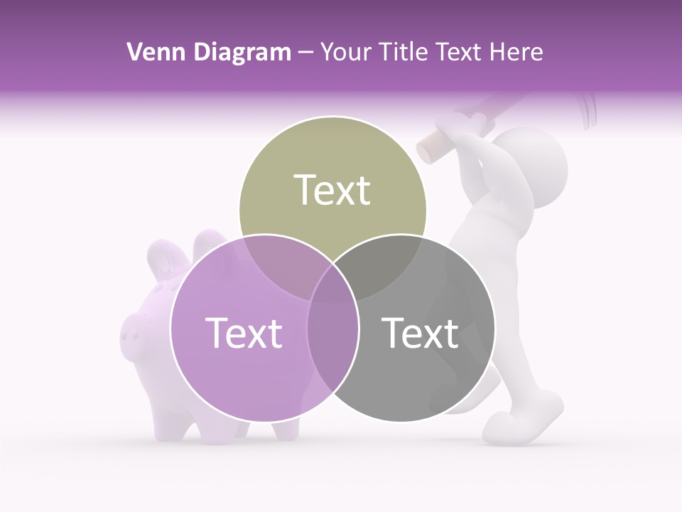 Urgent Piggybank Investment PowerPoint Template