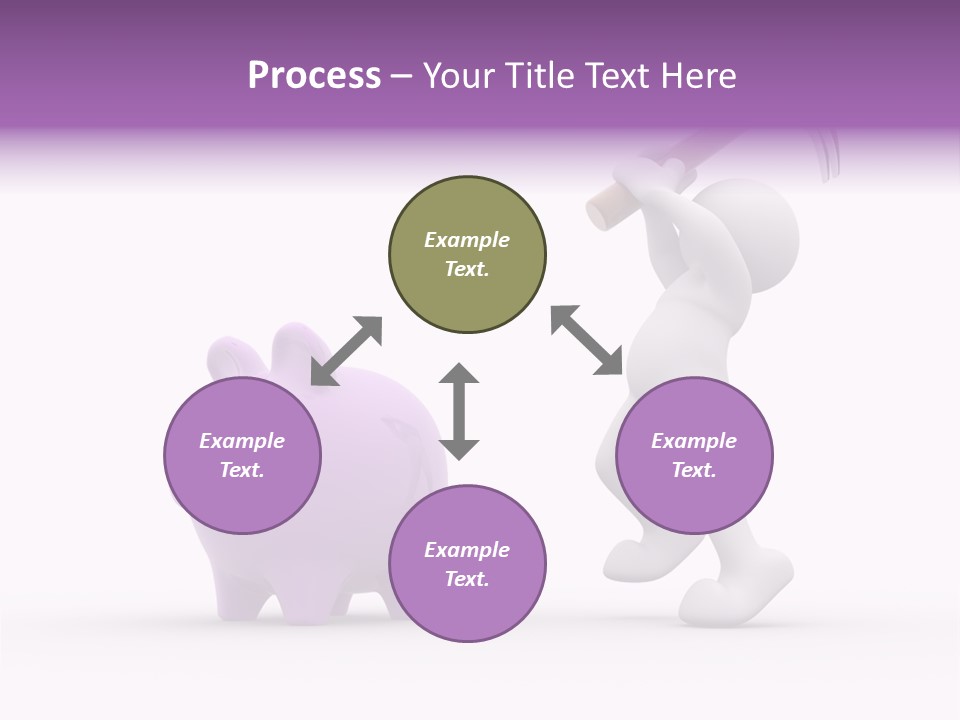 Urgent Piggybank Investment PowerPoint Template