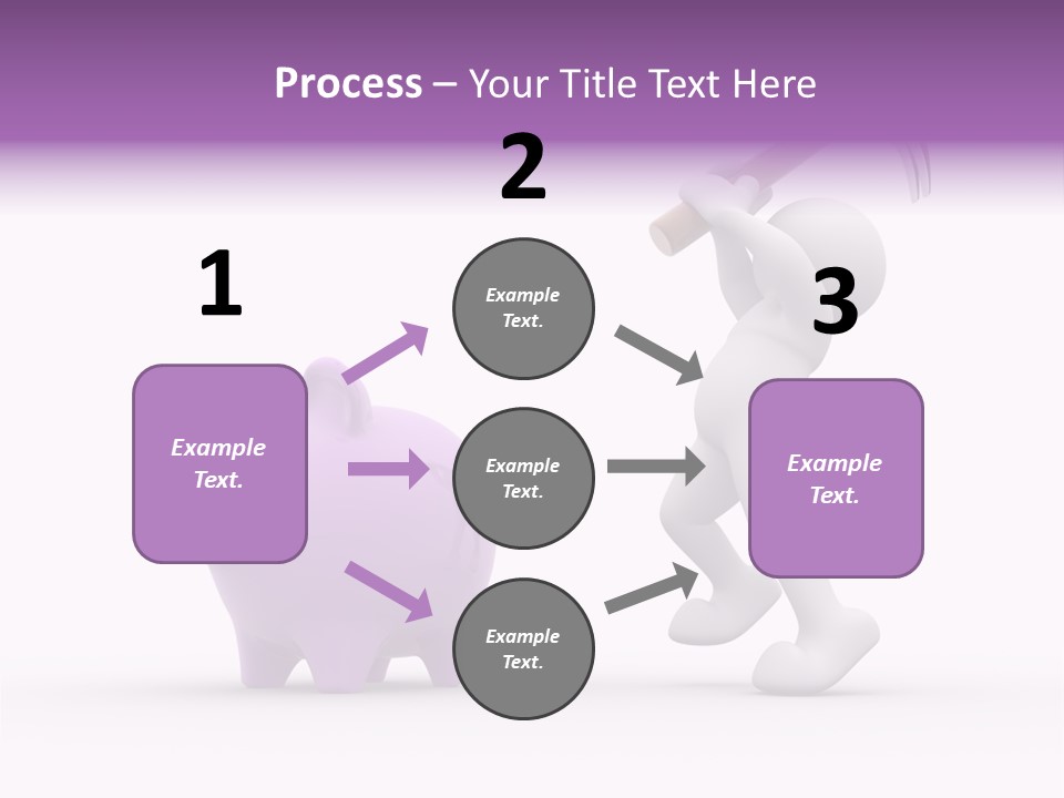 Urgent Piggybank Investment PowerPoint Template