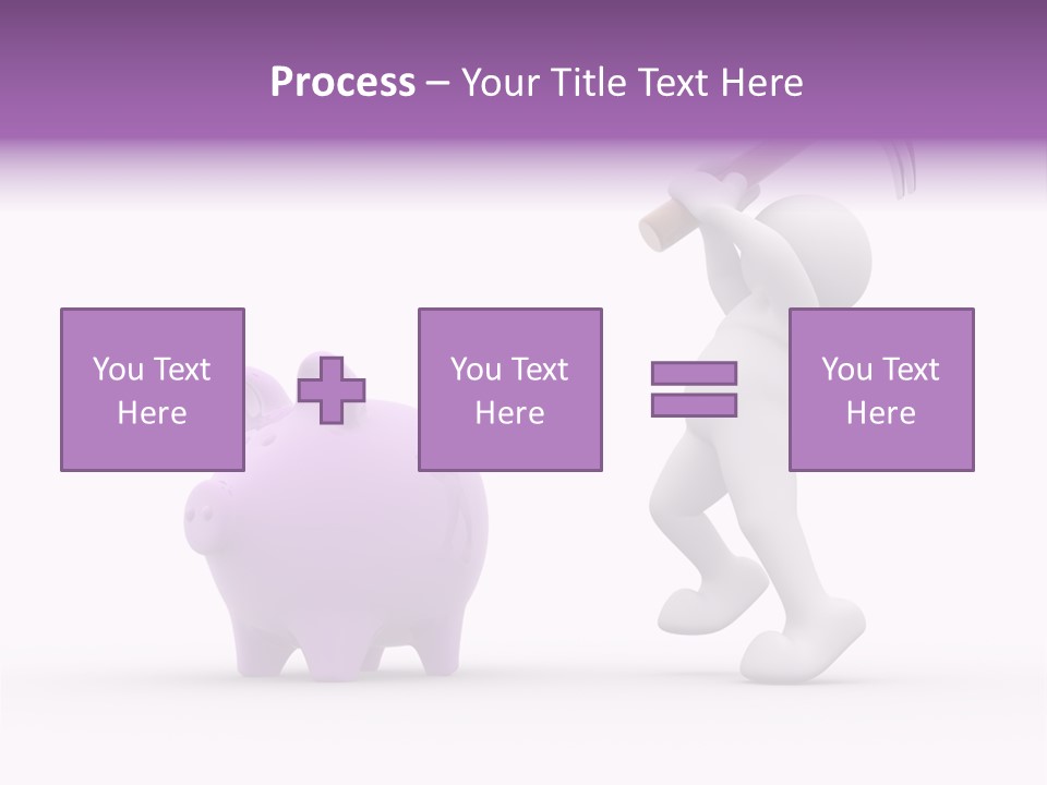Urgent Piggybank Investment PowerPoint Template