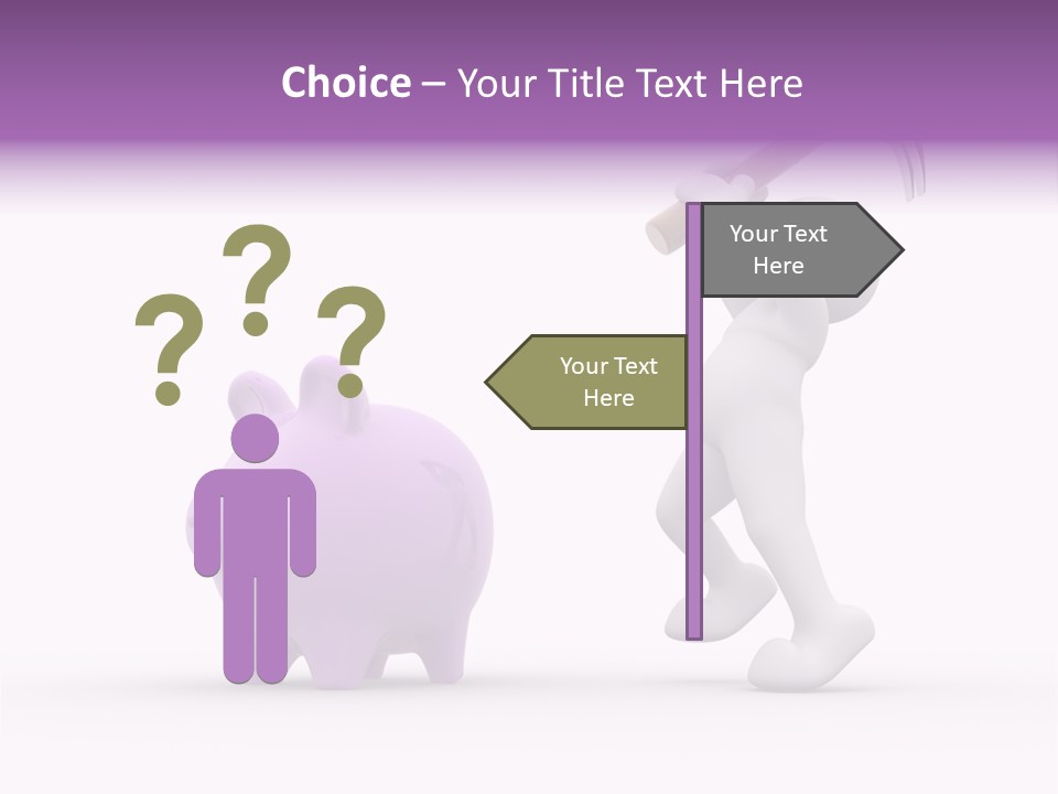 Urgent Piggybank Investment PowerPoint Template