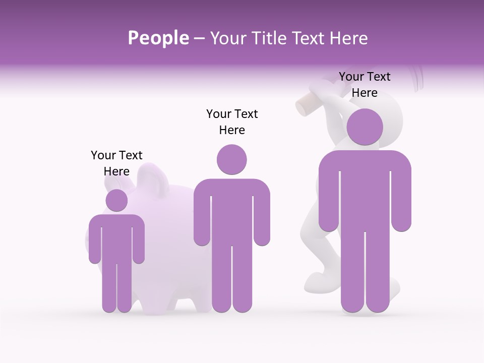 Urgent Piggybank Investment PowerPoint Template