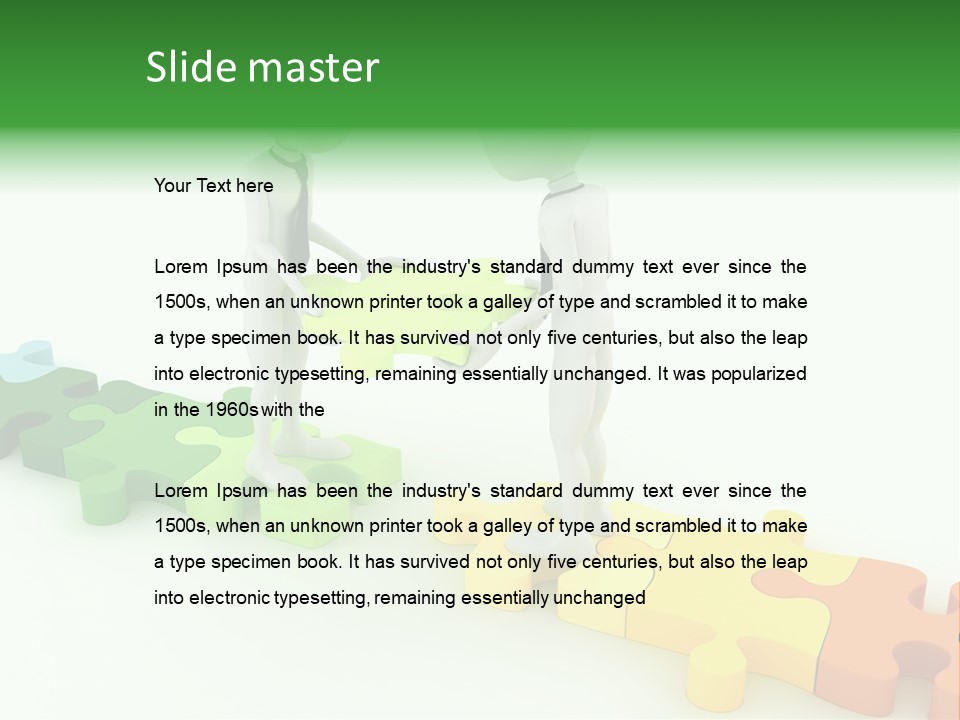 Decoration Human Man PowerPoint Template