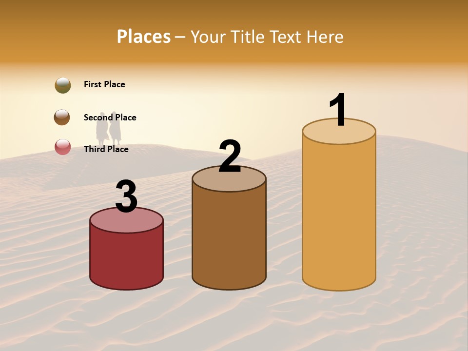 Hill Sky Empty PowerPoint Template