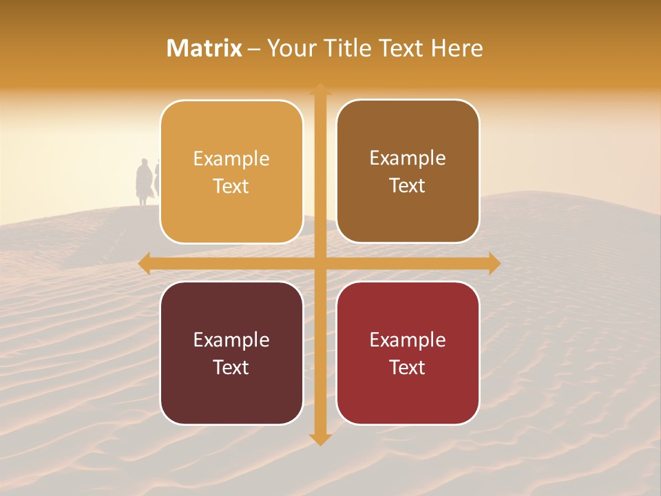 Hill Sky Empty PowerPoint Template