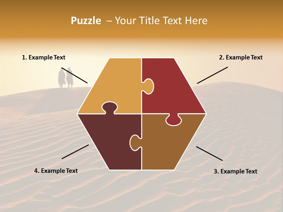 Hill Sky Empty PowerPoint Template