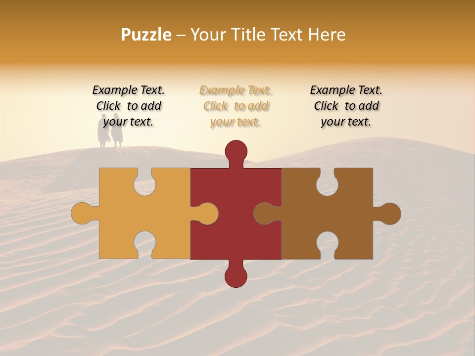 Hill Sky Empty PowerPoint Template