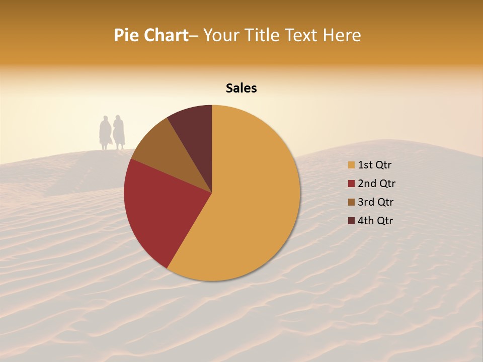 Hill Sky Empty PowerPoint Template