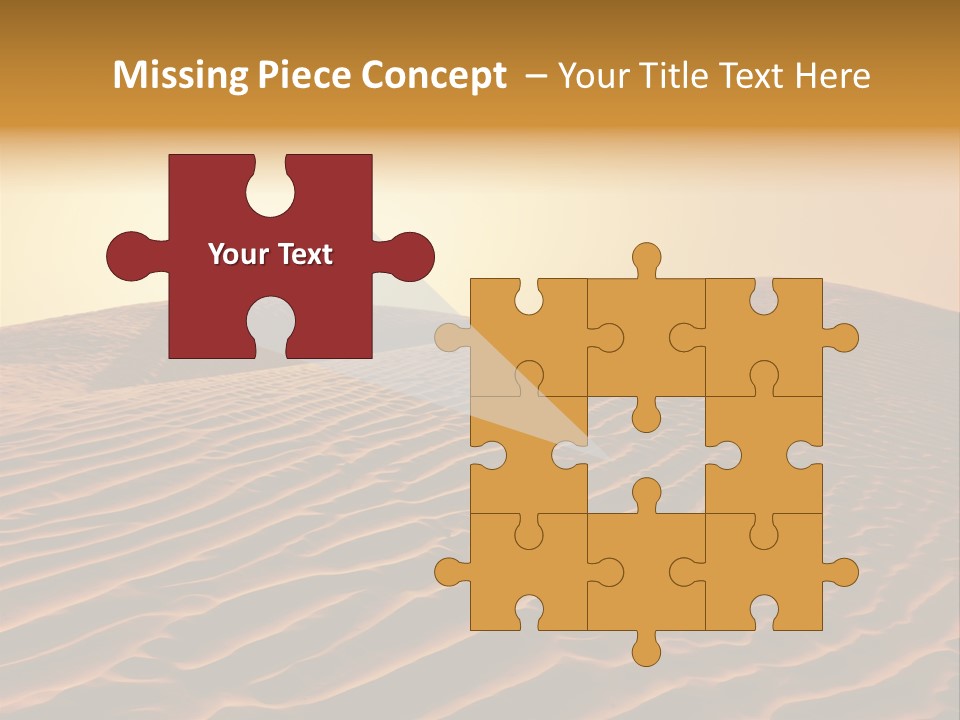 Hill Sky Empty PowerPoint Template