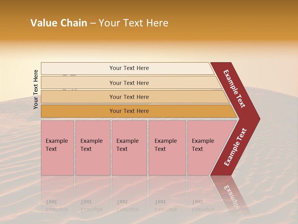 Hill Sky Empty PowerPoint Template
