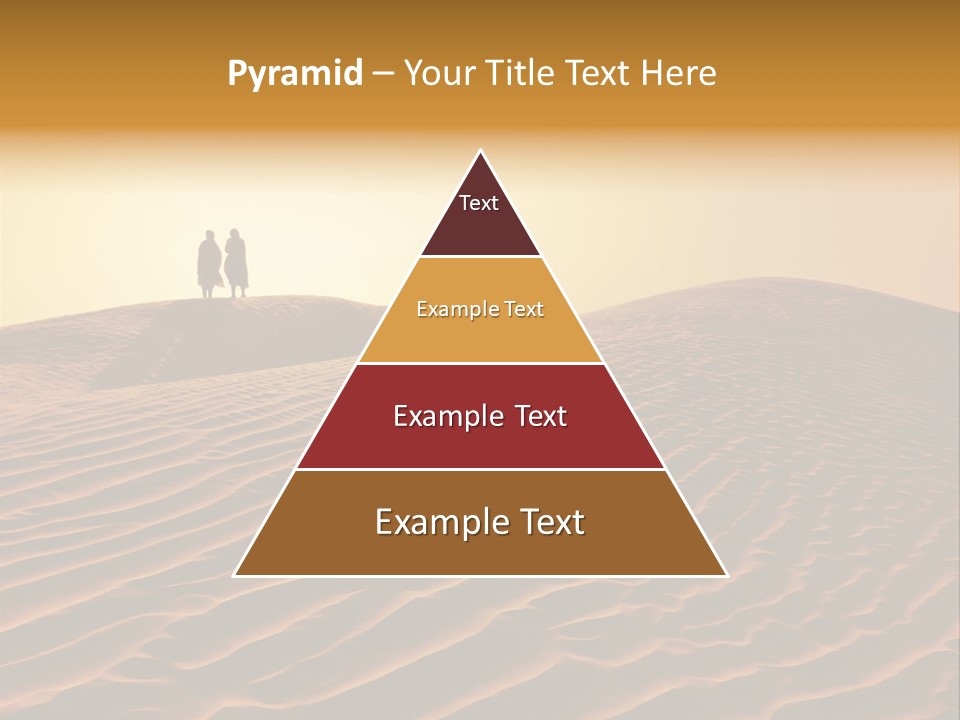 Hill Sky Empty PowerPoint Template