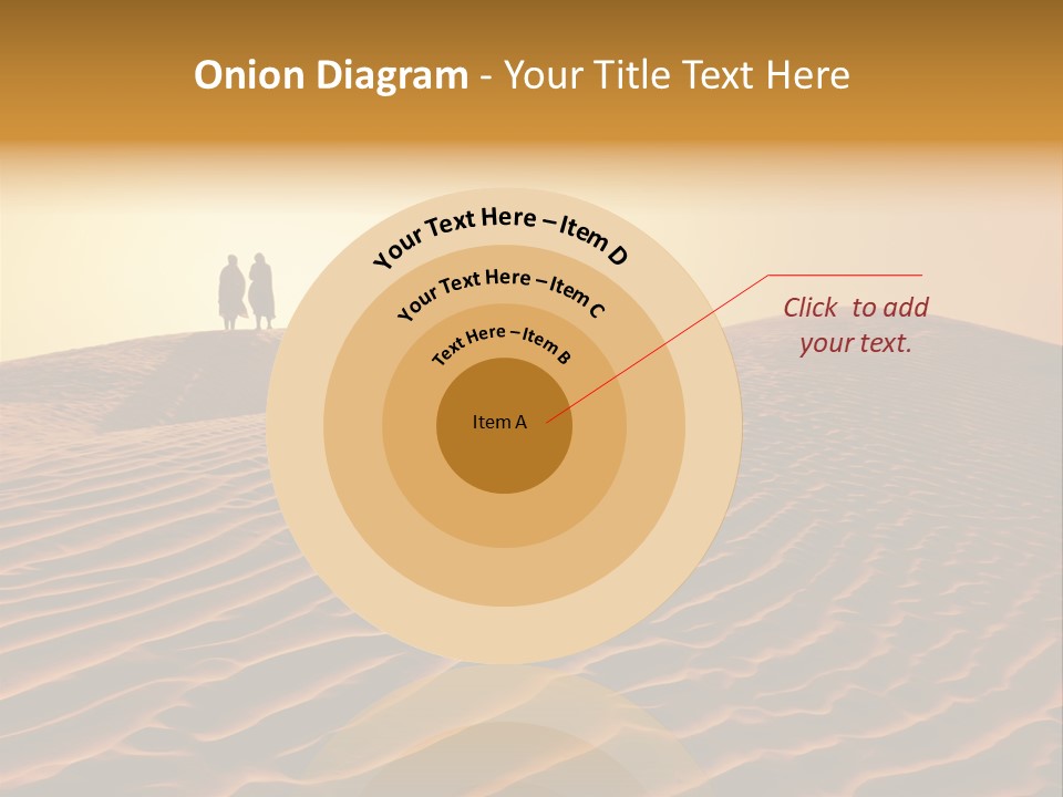 Hill Sky Empty PowerPoint Template