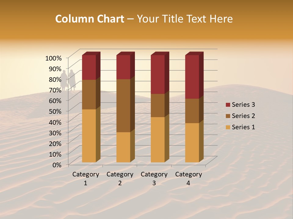 Hill Sky Empty PowerPoint Template