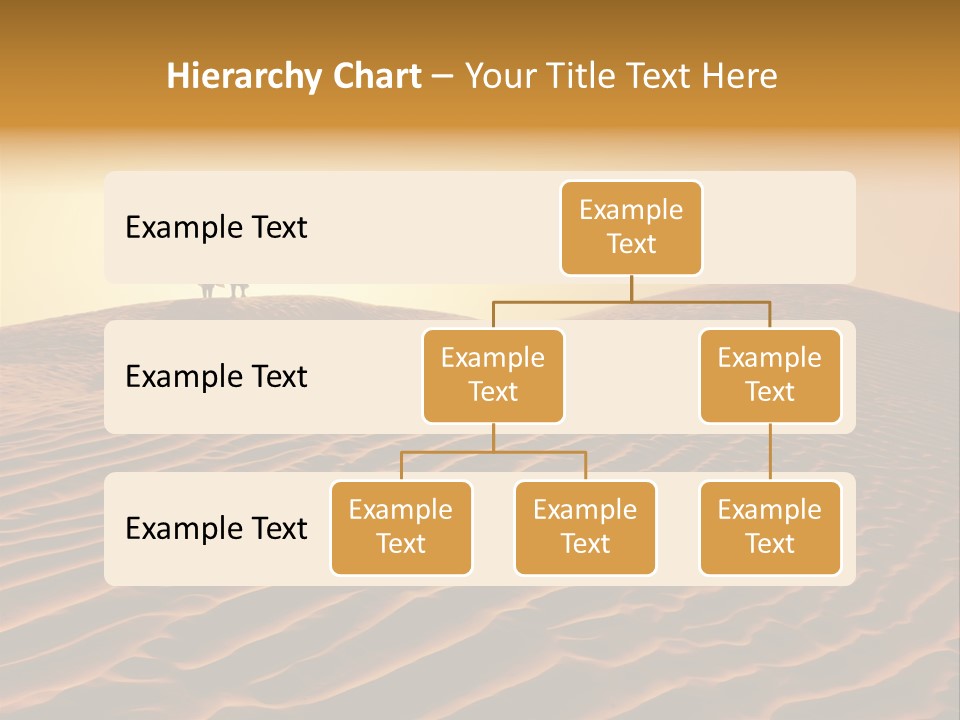 Hill Sky Empty PowerPoint Template