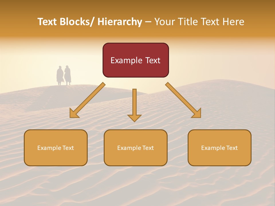 Hill Sky Empty PowerPoint Template
