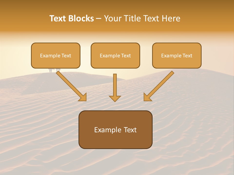 Hill Sky Empty PowerPoint Template