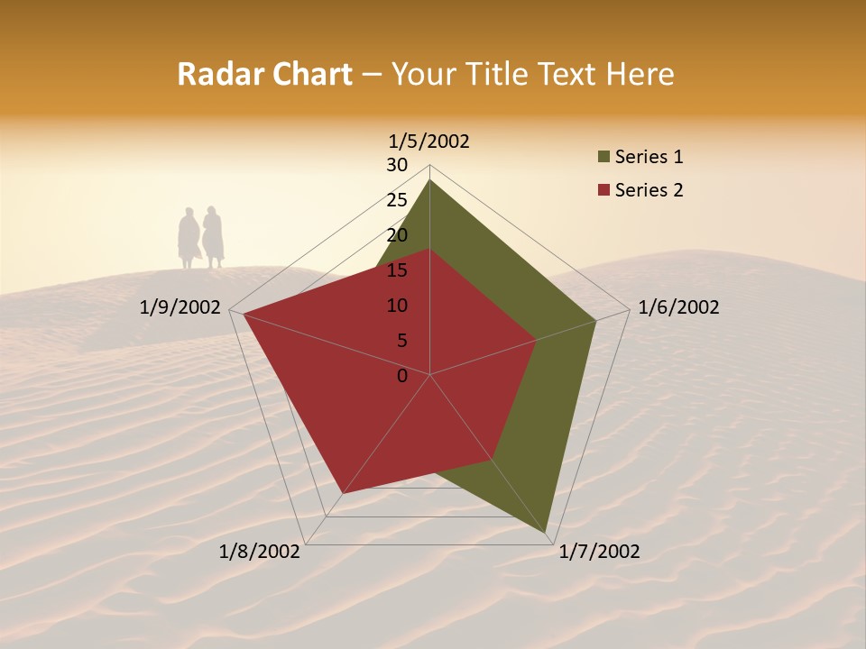 Hill Sky Empty PowerPoint Template