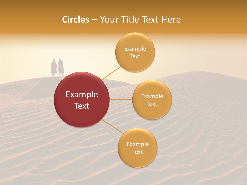 Hill Sky Empty PowerPoint Template