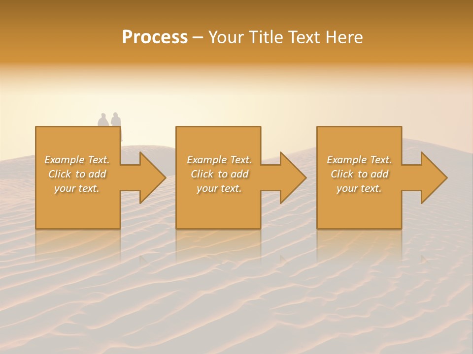 Hill Sky Empty PowerPoint Template
