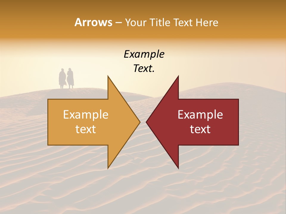 Hill Sky Empty PowerPoint Template