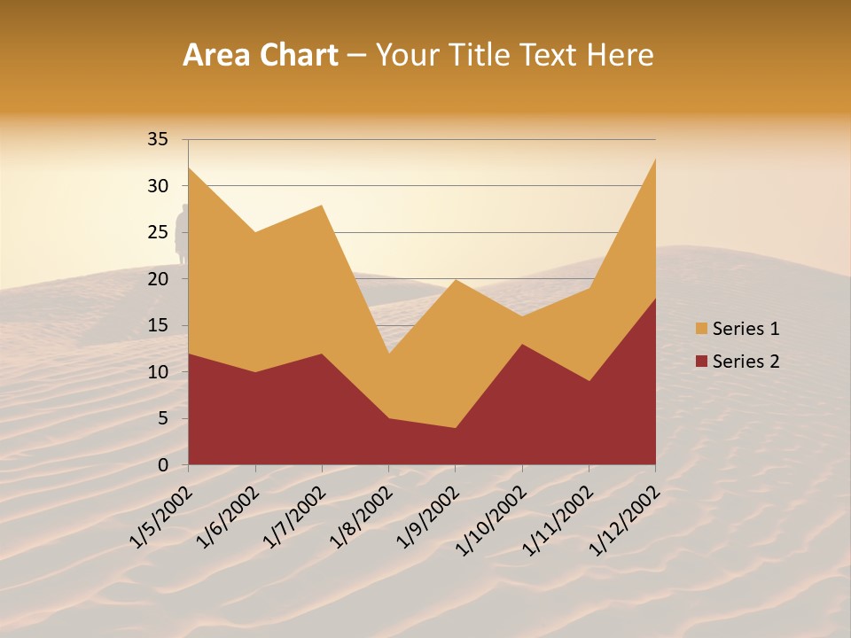 Hill Sky Empty PowerPoint Template