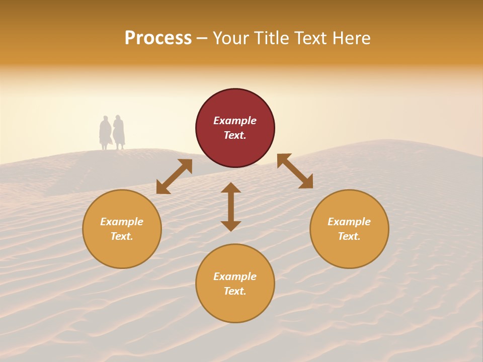 Hill Sky Empty PowerPoint Template