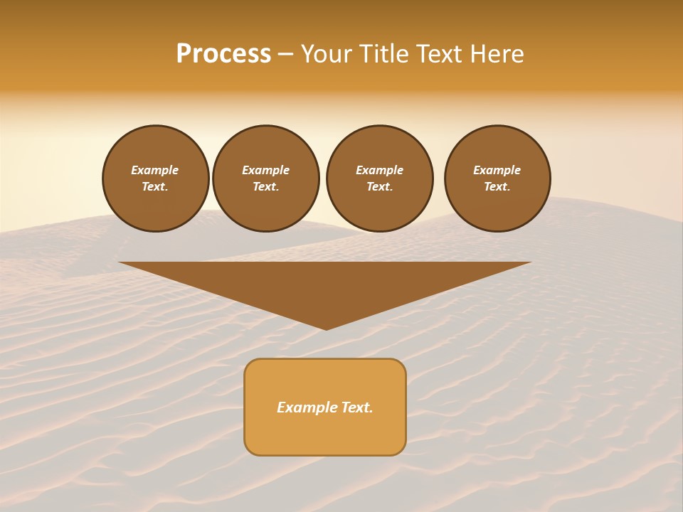 Hill Sky Empty PowerPoint Template