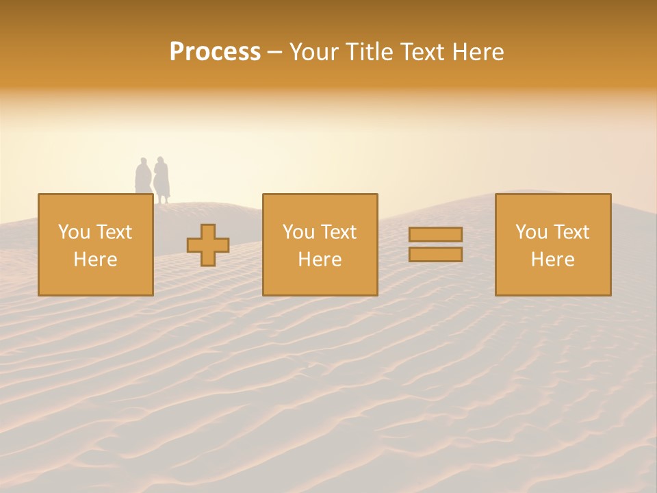 Hill Sky Empty PowerPoint Template