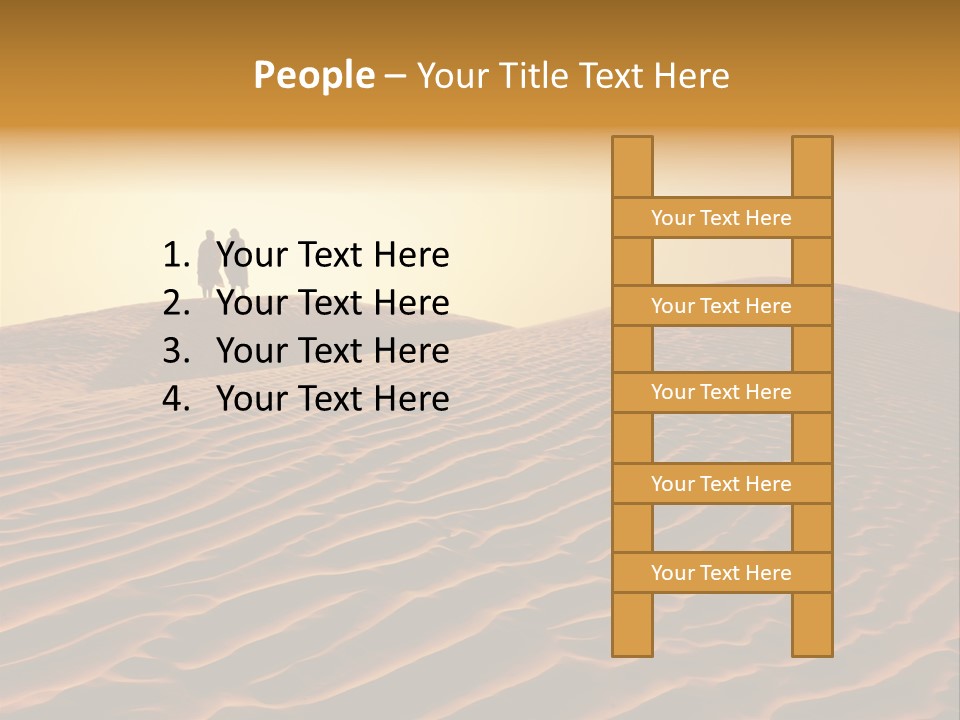 Hill Sky Empty PowerPoint Template