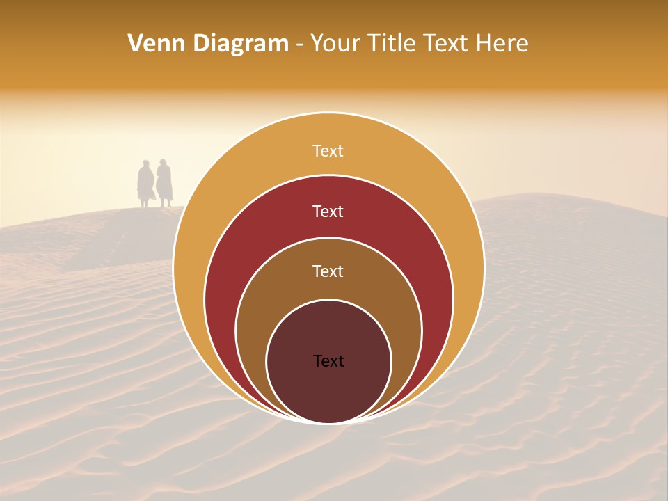 Hill Sky Empty PowerPoint Template